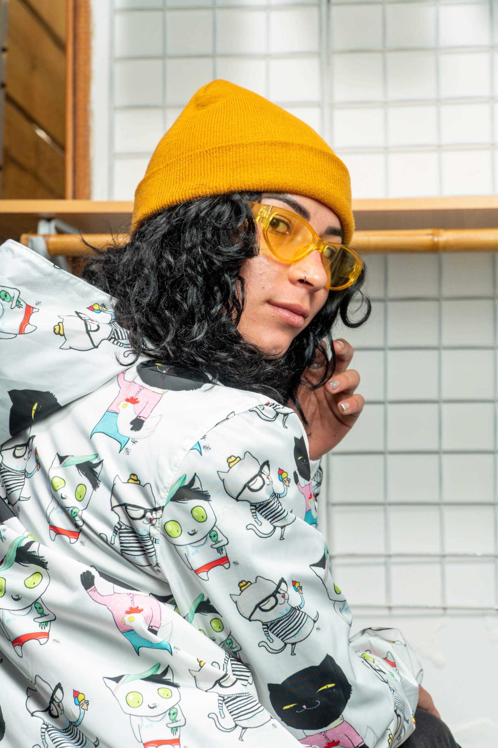 Chompa impermeable Gatos Casuales - Imagen 2