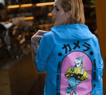 Chompa Impermeable Gato fotógrafo
