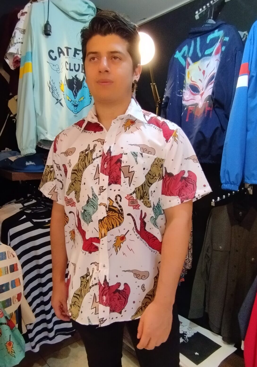 Camisa La Mia Vita Violenta Blanca