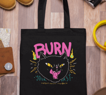 Tote Bag BURN YOUR PAST
