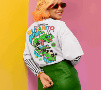 Camiseta Gusanito frente y espalda