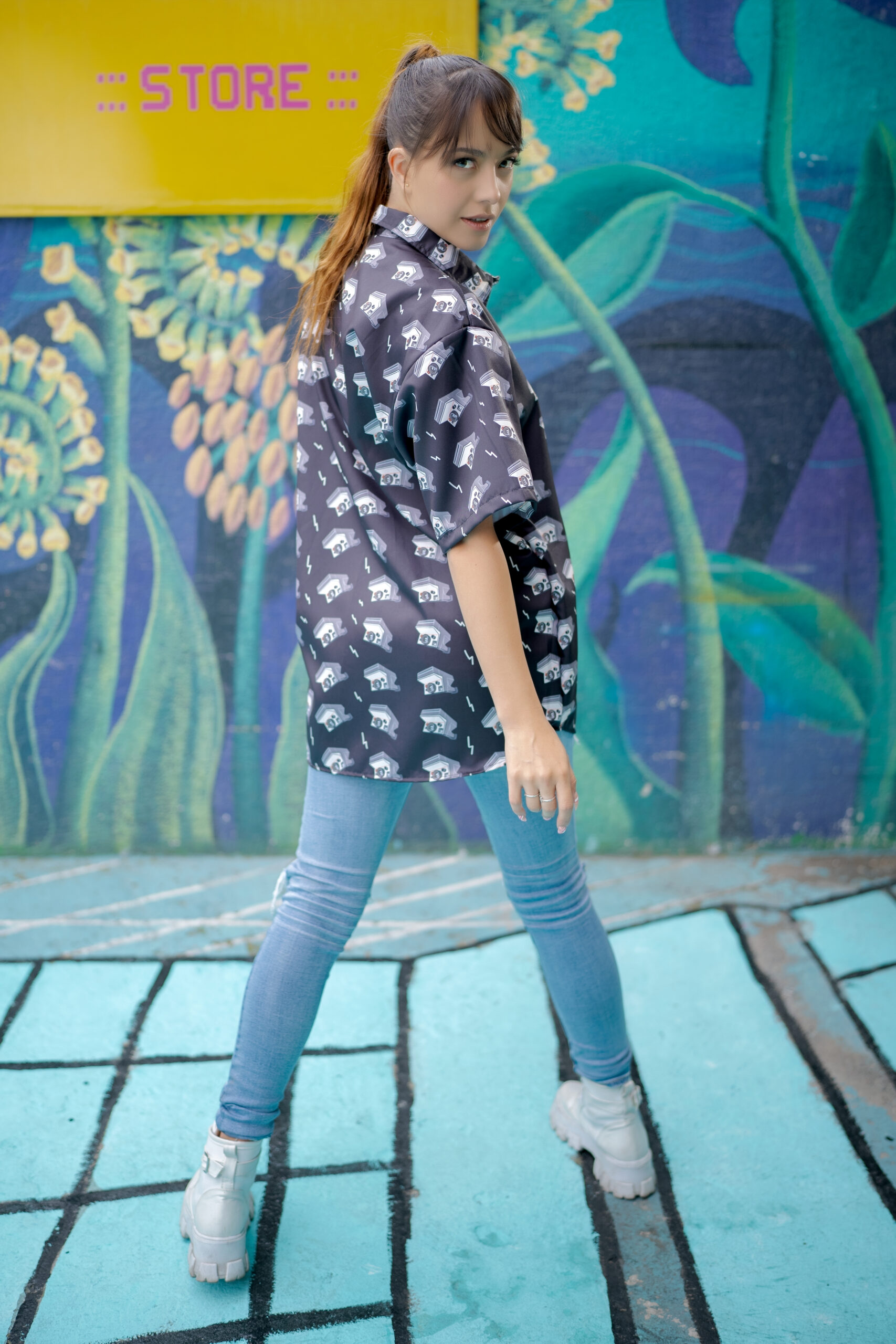 Camisa Camera Pattern Girl version - Imagen 3